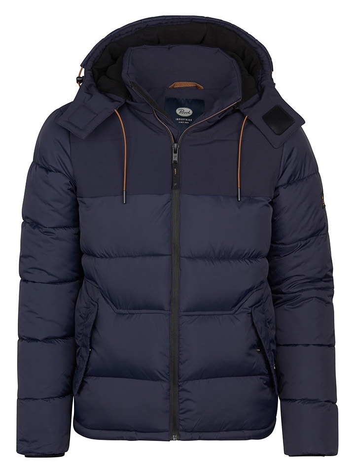 Petrol Industries Kurtka pikowana "Yukon" w kolorze granatowym rozmiar: XXL