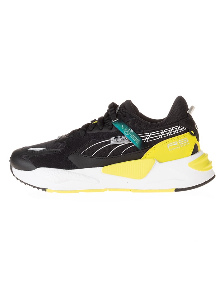 Puma Sneakersy "MAPF1 RS-Z" w kolorze czarno-żółtym rozmiar: 42