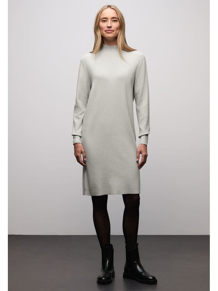 Street One Sukienka w kolorze jasnoszarym rozmiar: 42