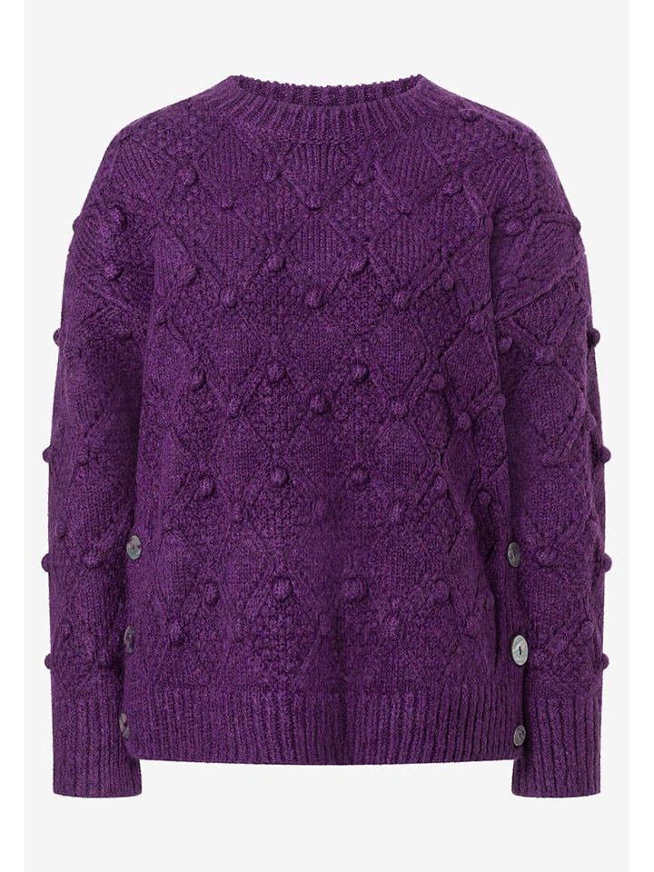 More & More Sweter w kolorze fioletowym rozmiar: 34
