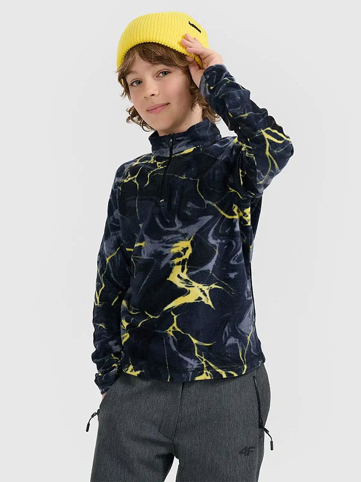 4F Bluza polarowa w kolorze granatowym rozmiar: 158/164