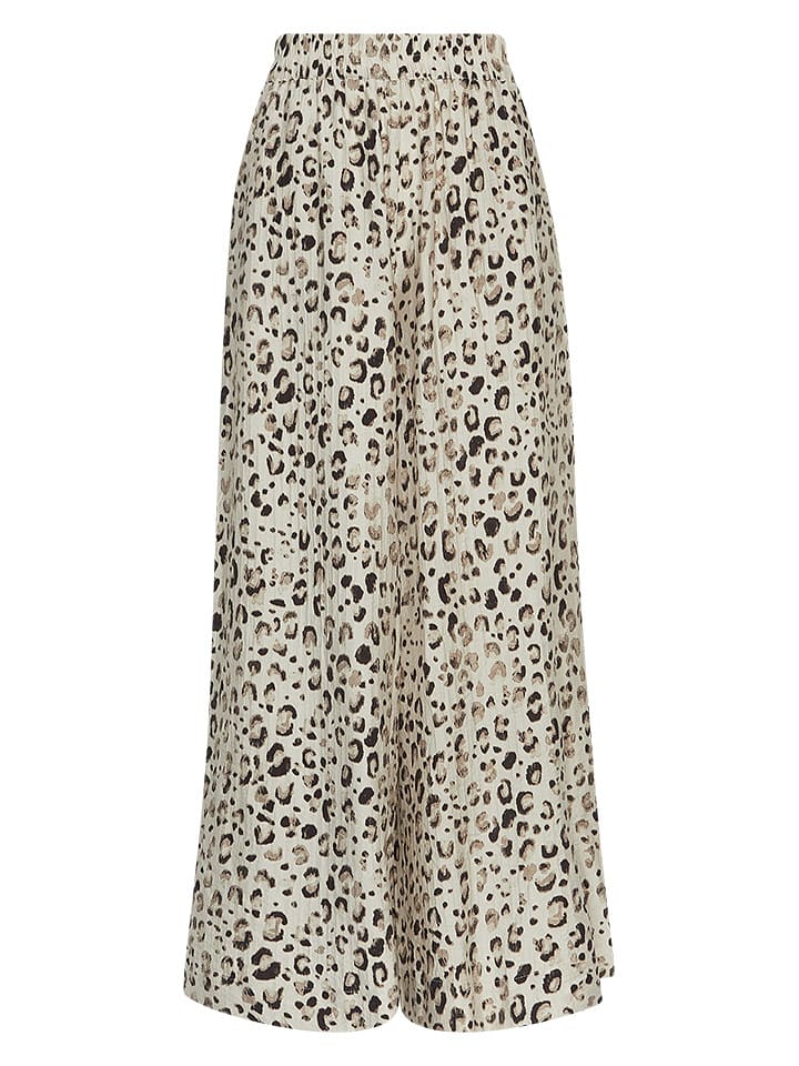 MOSS COPENHAGEN Spodnie w kolorze beżowym rozmiar: L