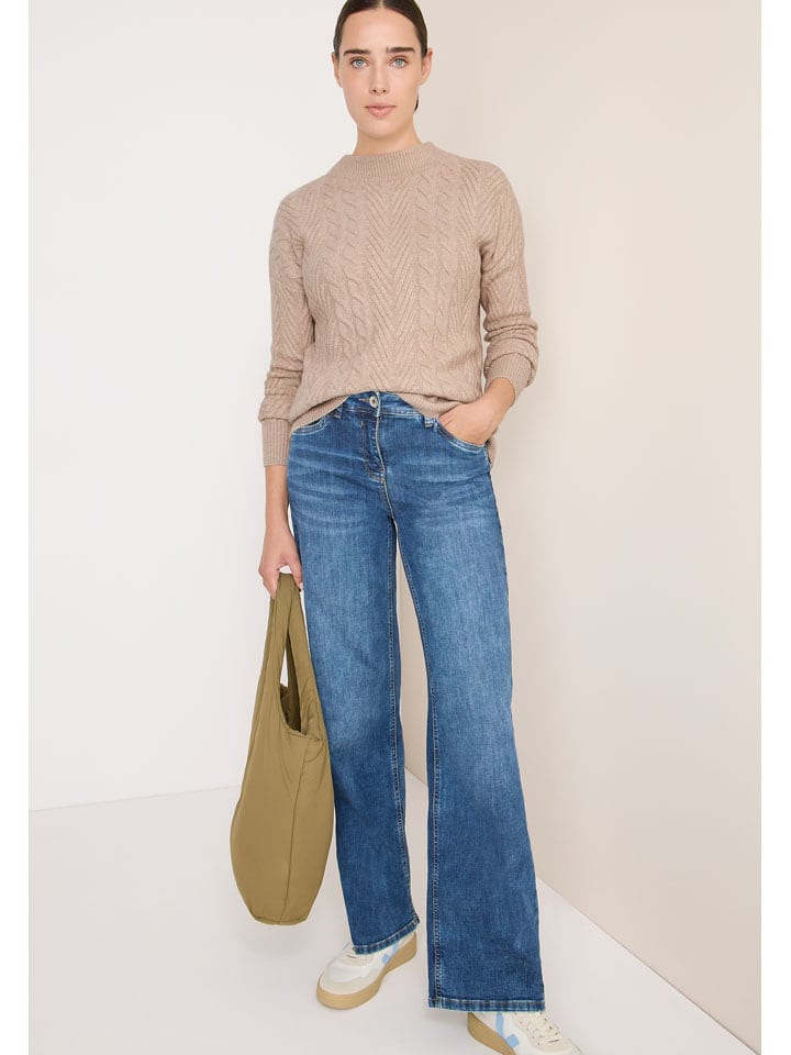 Cecil Sweter w kolorze beżowym rozmiar: M