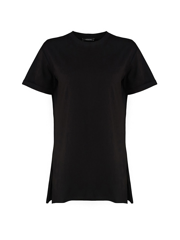 trendyol Koszulka w kolorze czarnym rozmiar: XL