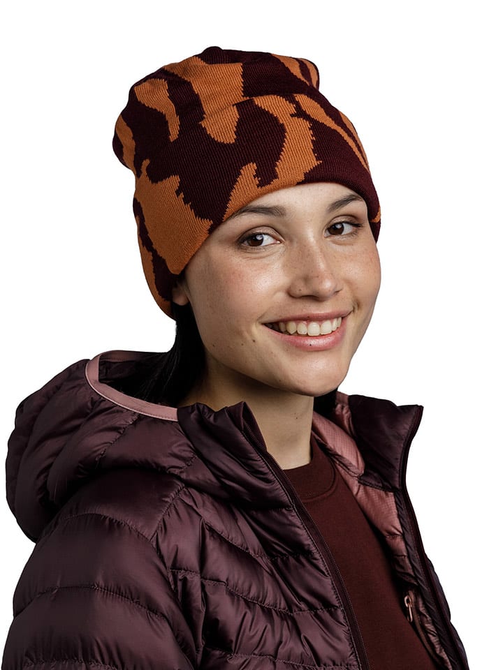 Buff Czapka "Kyre" w kolorze pomarańczowo-bordowym rozmiar: onesize