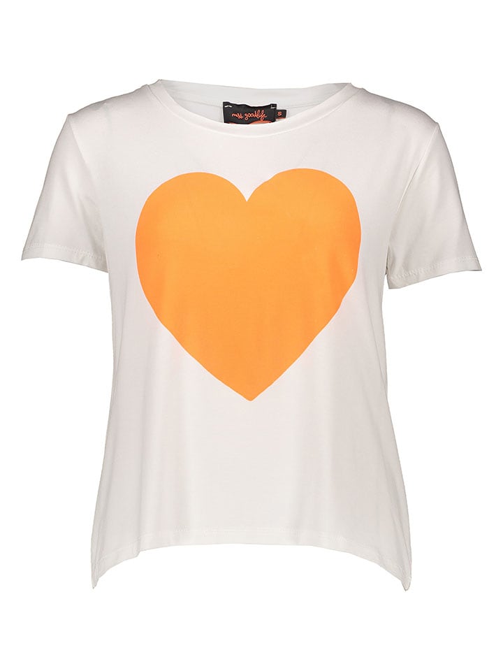 miss goodlife Koszulka w kolorze białym rozmiar: S