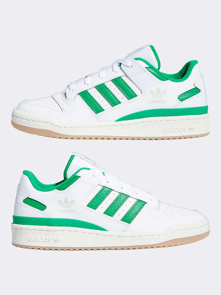 adidas Sneakersy w kolorze biało-zielonym rozmiar: 43