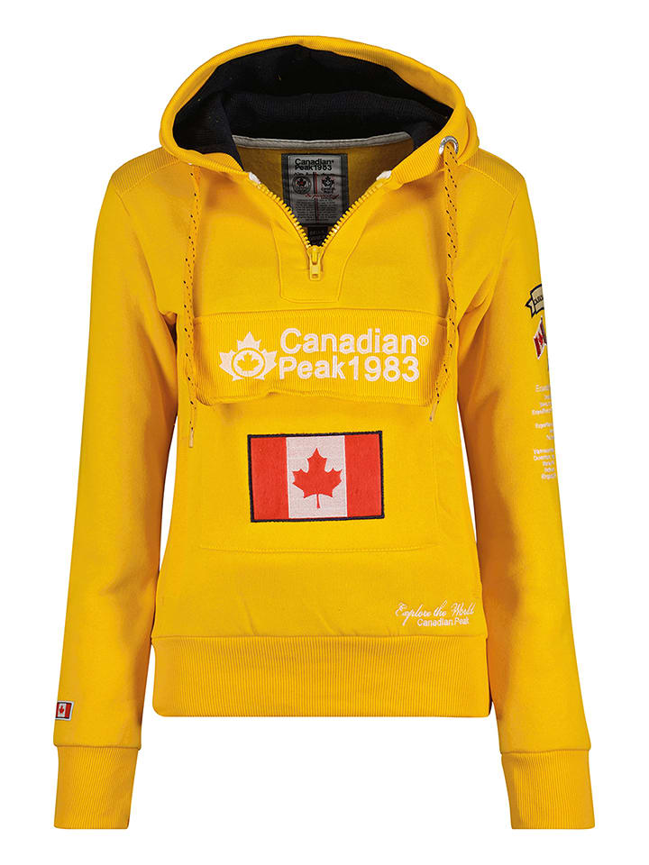 Canadian Peak Bluza "Gyrelle" w kolorze żółtym rozmiar: XL