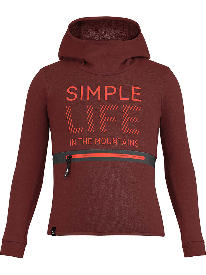 Salewa Bluza funkcyjna w kolorze czerwonym rozmiar: 128