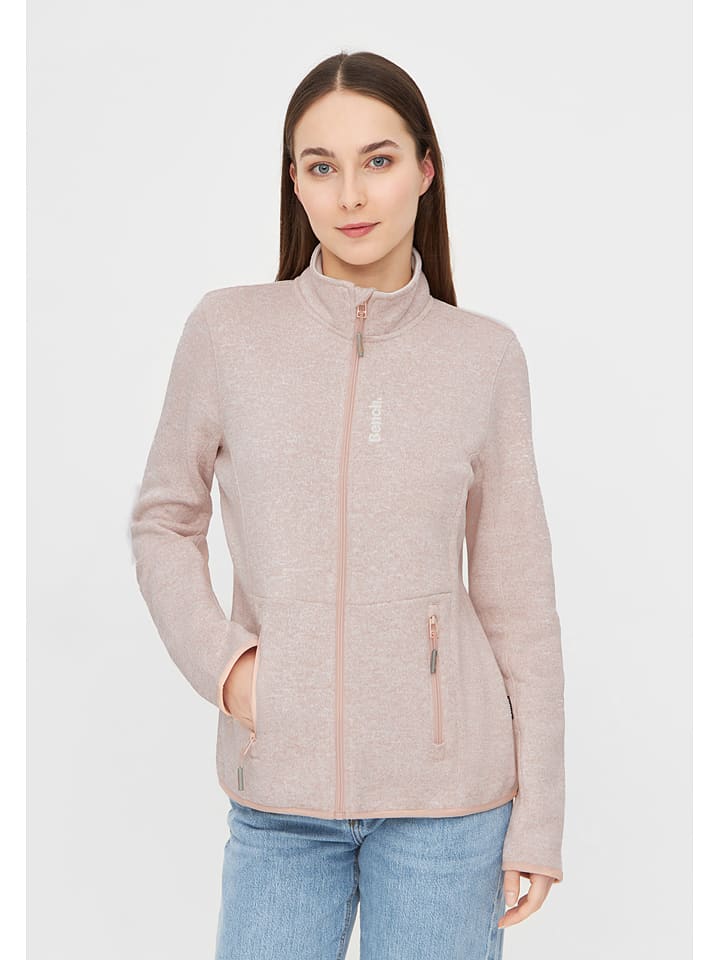 Bench Kurtka polarowa "Reykja" w kolorze jasnoróżowym rozmiar: 40