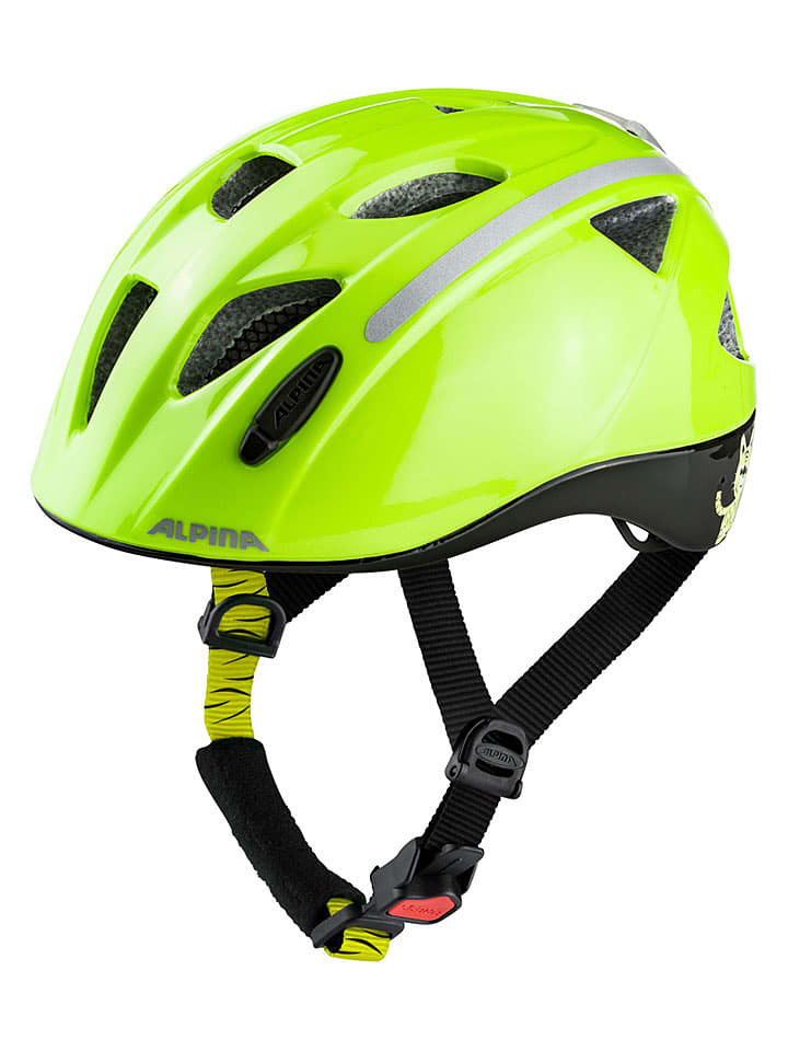 Alpina Kask rowerowy "Ximo Flash" w kolorze limonkowym rozmiar: 47-51 cm