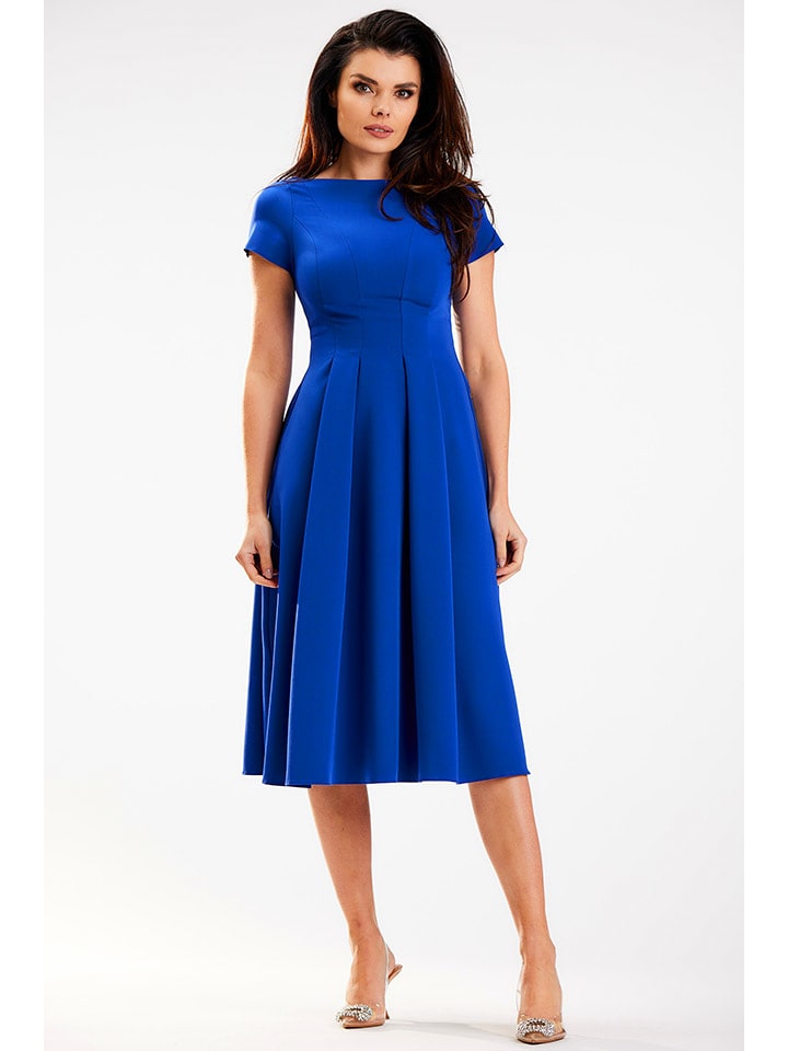 Awama Sukienka w kolorze niebieskim rozmiar: XL