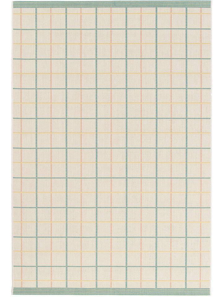 Moma Dywan zewnętrzny "Manila" w kolorze kremowym ze wzorem rozmiar: 120x170 cm