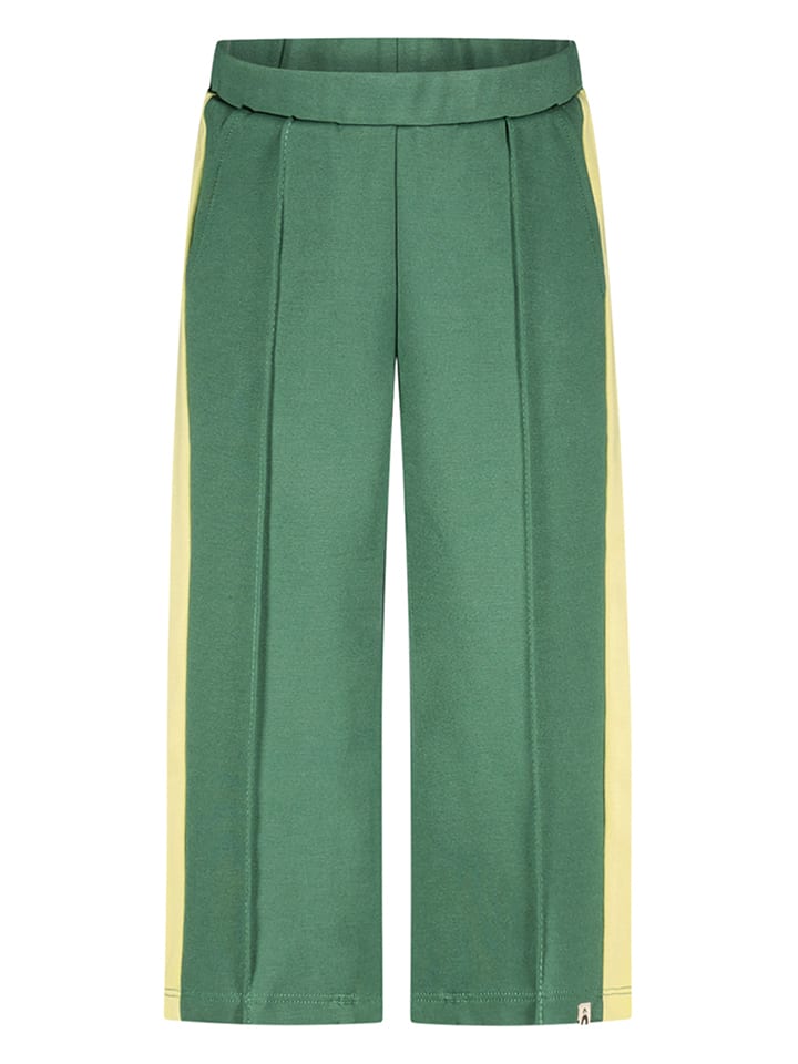 The New Chapter Spodnie "Taylor" w kolorze zielono-żółtym rozmiar: 98