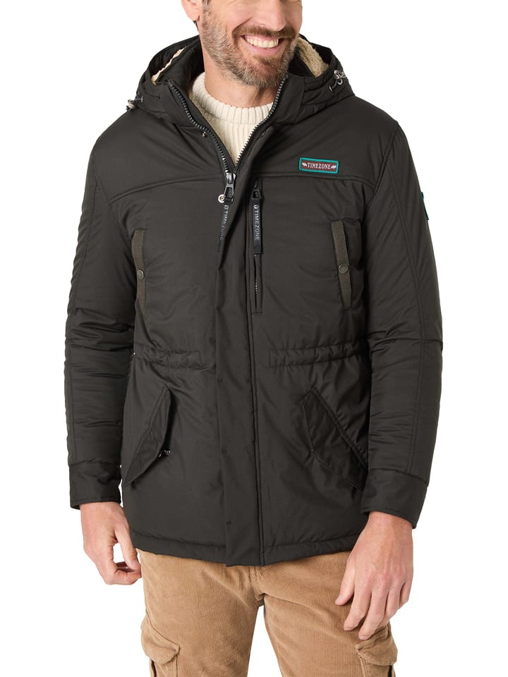 Timezone Parka w kolorze czarnym rozmiar: XL