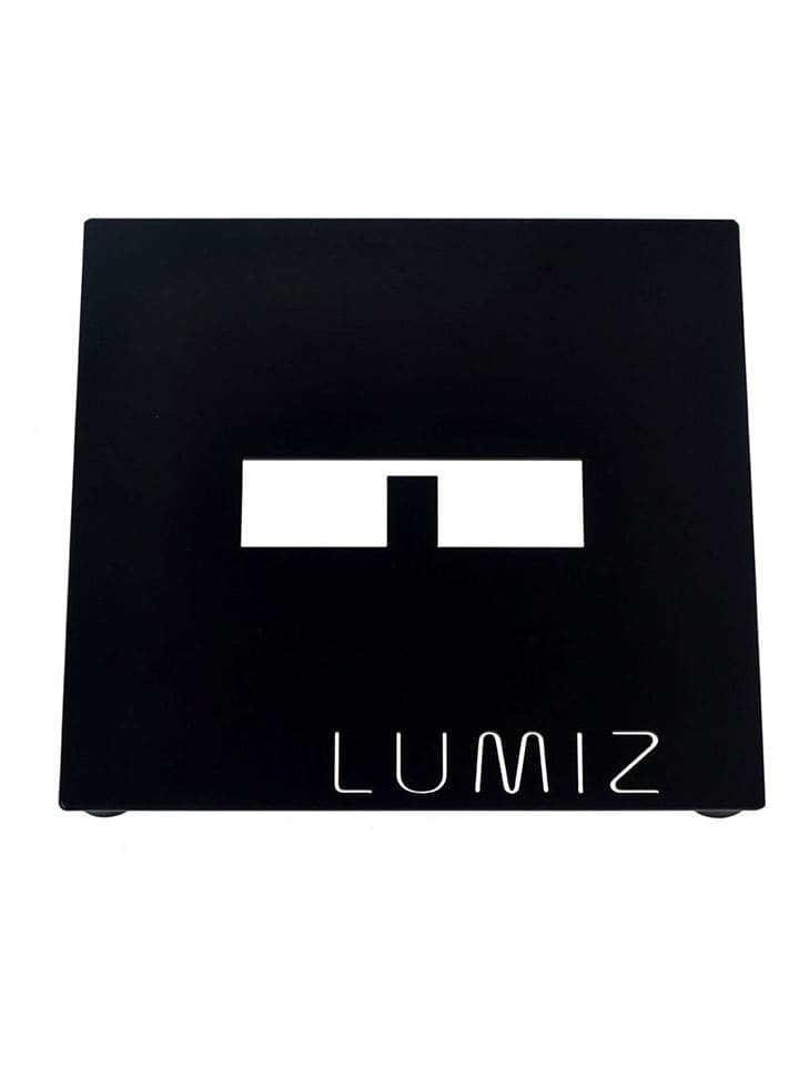 Lumiz Uchwyt "Plaat" w kolorze czarnym na lampion - 20 x 20 cm rozmiar: onesize