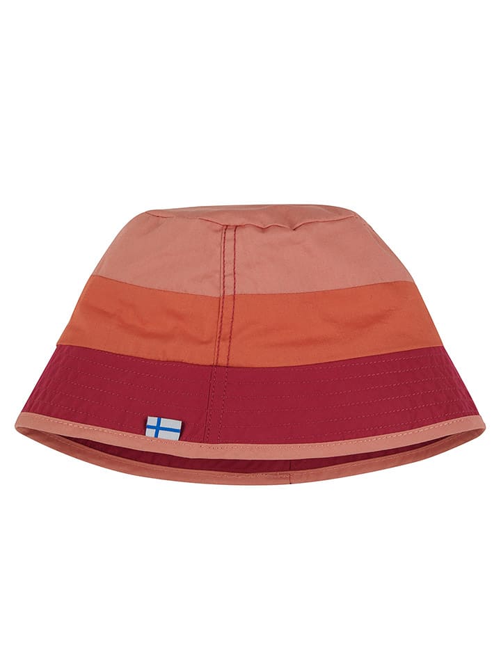 finkid Czapka przeciwsłoneczna "Lasse" w kolorze czerwono-pomarańczowym rozmiar: 54 cm
