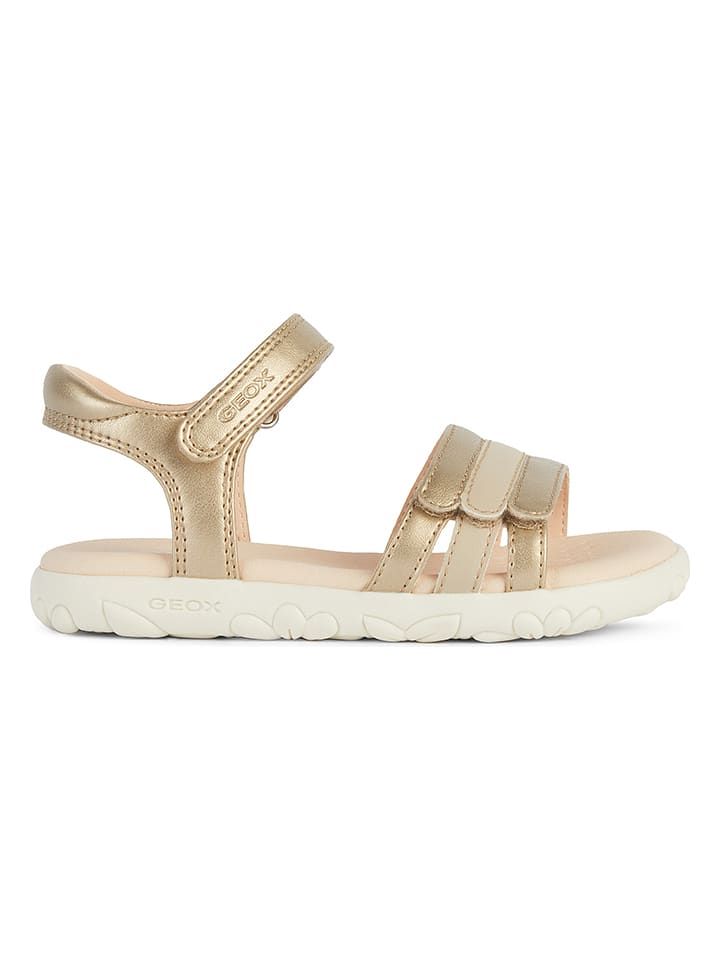 Geox Sandały "Haiti" w kolorze złotym rozmiar: 35