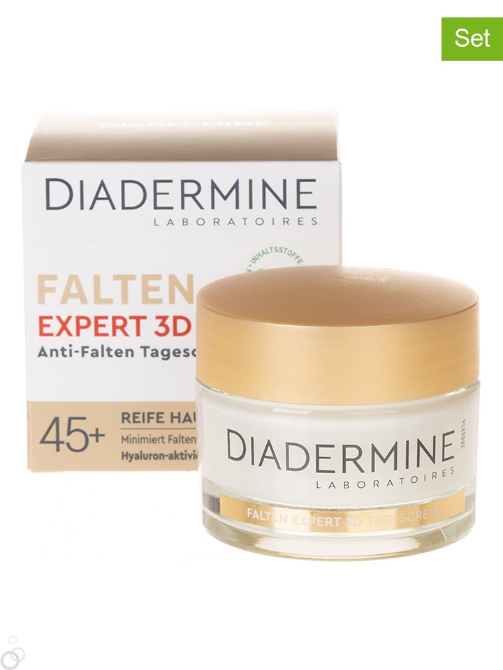 DIADERMINE Kremy na dzień (3 szt.) "Expert Wrinkles" - po 50 ml rozmiar: onesize