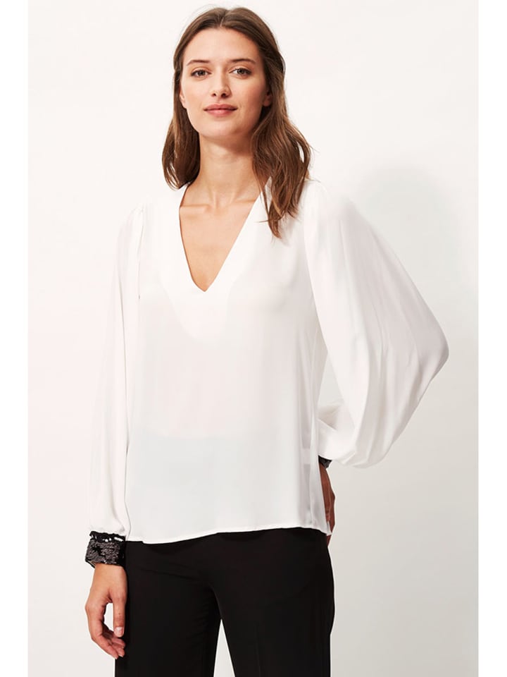 Sandro Ferrone Bluzka w kolorze białym rozmiar: S