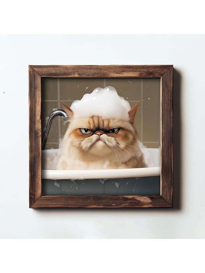 Wallity Druk artystyczny w ramce - 16 x 16 cm rozmiar: onesize