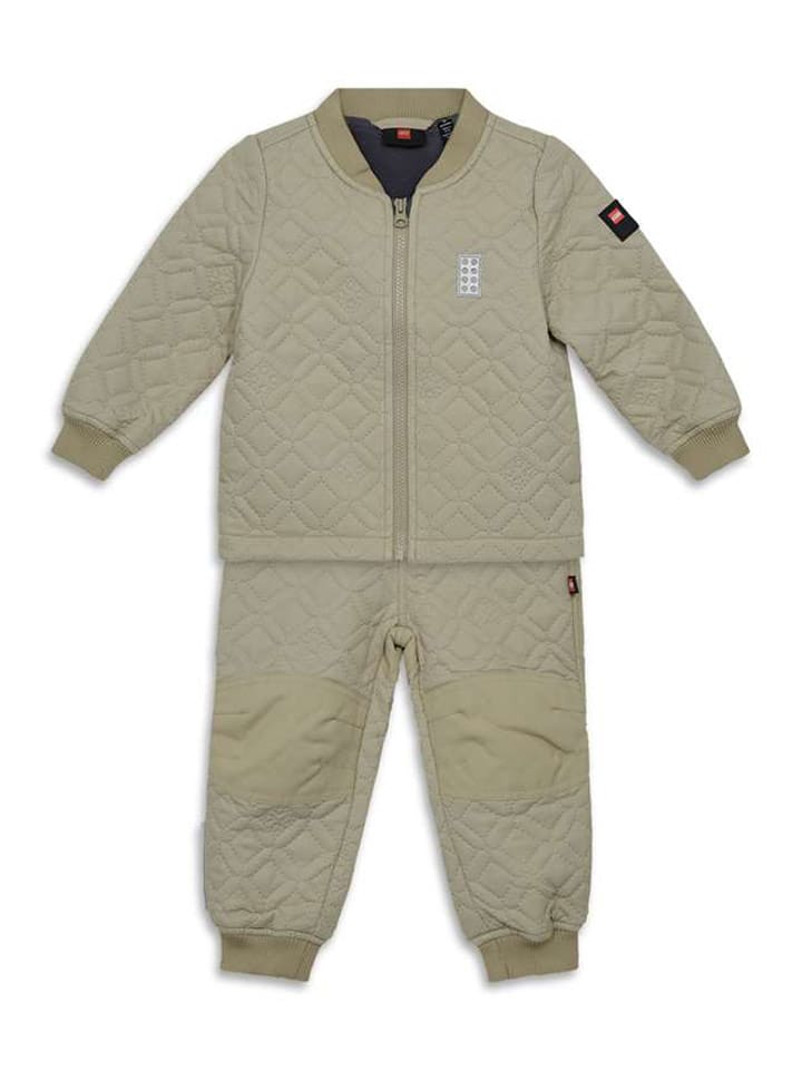 LEGO 2-częściowy zestaw termiczny w kolorze khaki rozmiar: 122