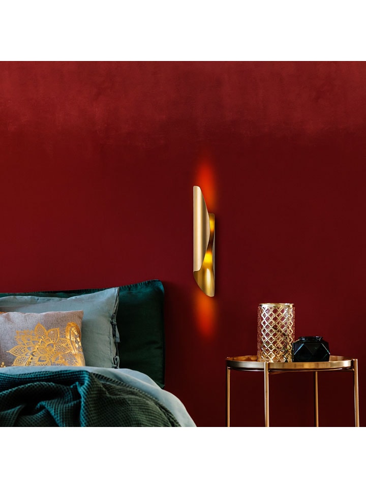 Opviq Lampa ścienna w kolorze złotym - 8 x 40 cm rozmiar: onesize