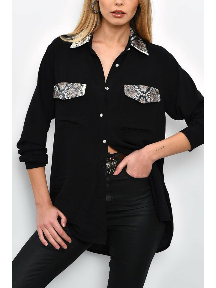 Milan Kiss Koszula w kolorze czarnym rozmiar: XL