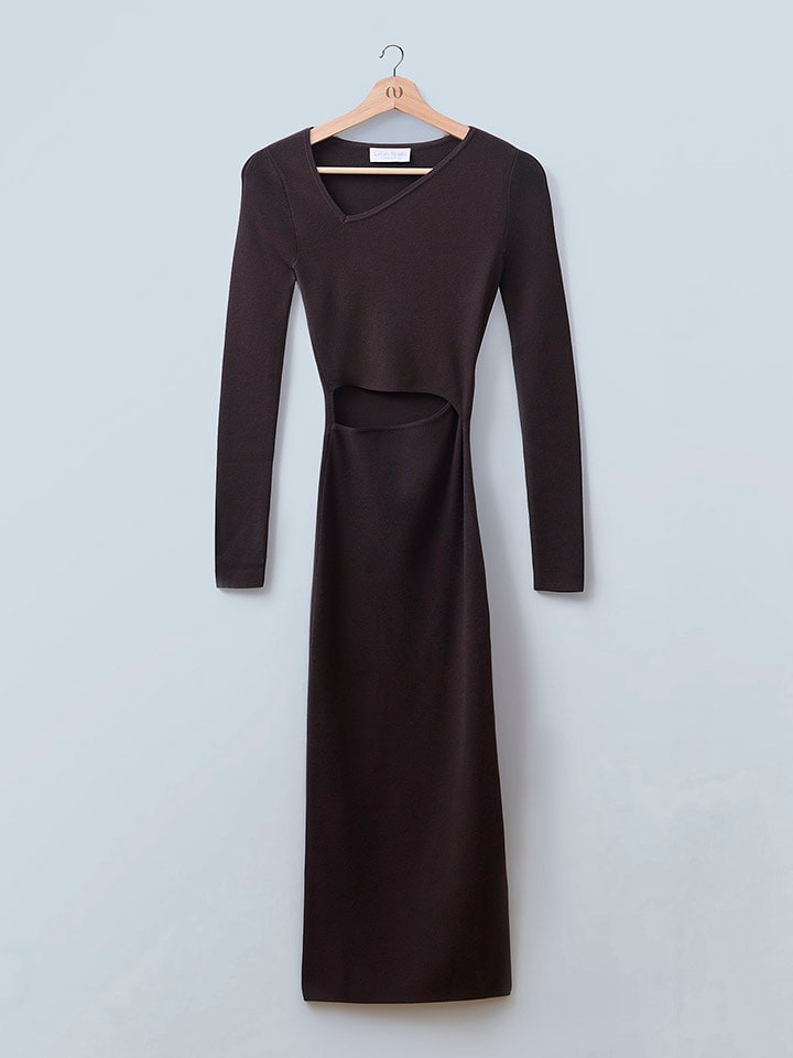 LeGer Sukienka "Linnea" w kolorze brązowym rozmiar: 34