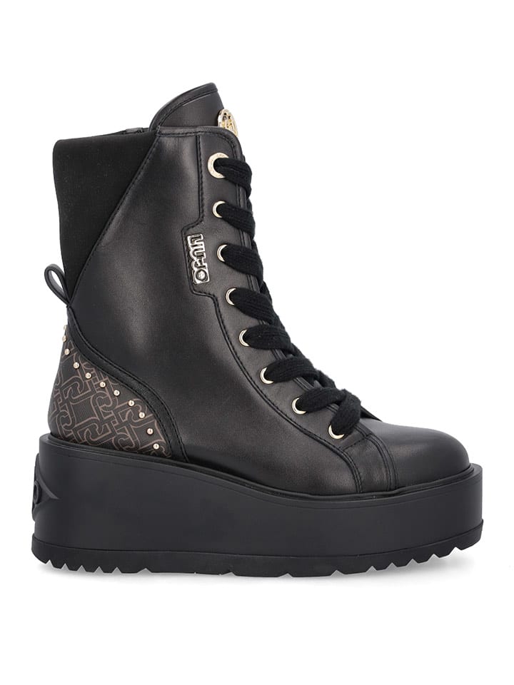 Liu Jo Botki w kolorze czarnym rozmiar: 40