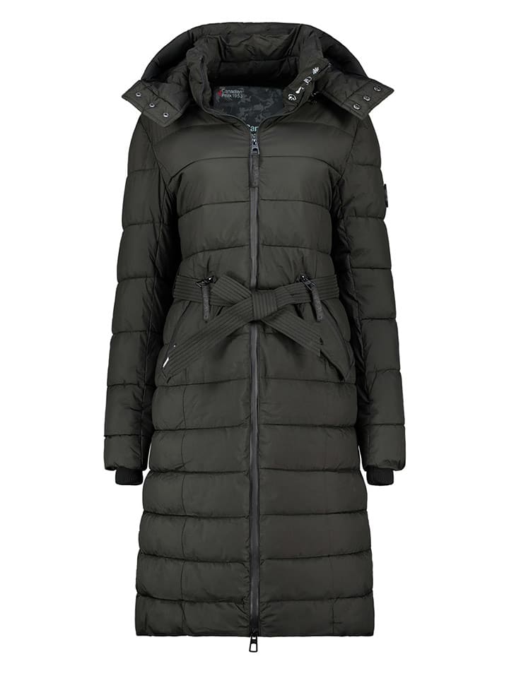 Canadian Peak Płaszcz zimowy "Cabimeak" w kolorze czarnym rozmiar: XL