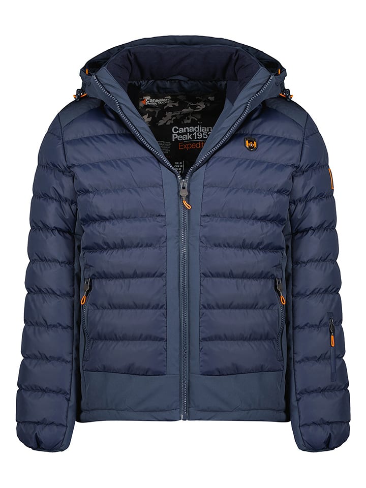 Canadian Peak Kurtka pikowana "Aurelieneak" w kolorze granatowym rozmiar: 3XL