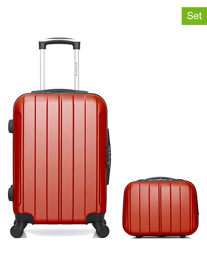 BlueStar 2-częściowy zestaw "Napoli" w kolorze czerwonym rozmiar: onesize