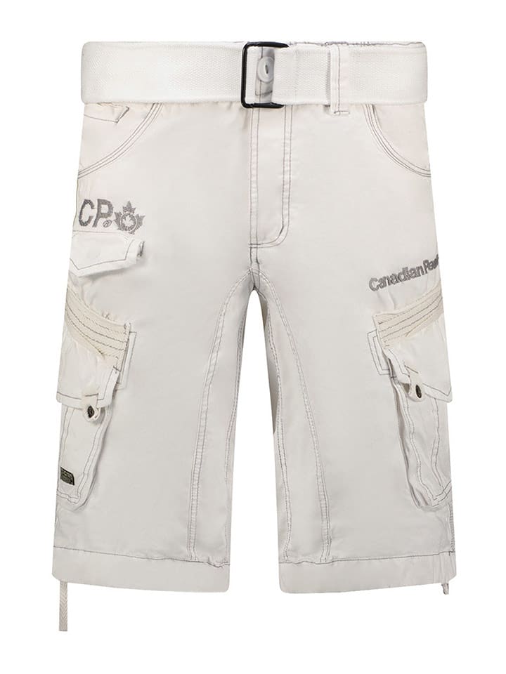 Canadian Peak Bermudy "Pirate" w kolorze białym rozmiar: L