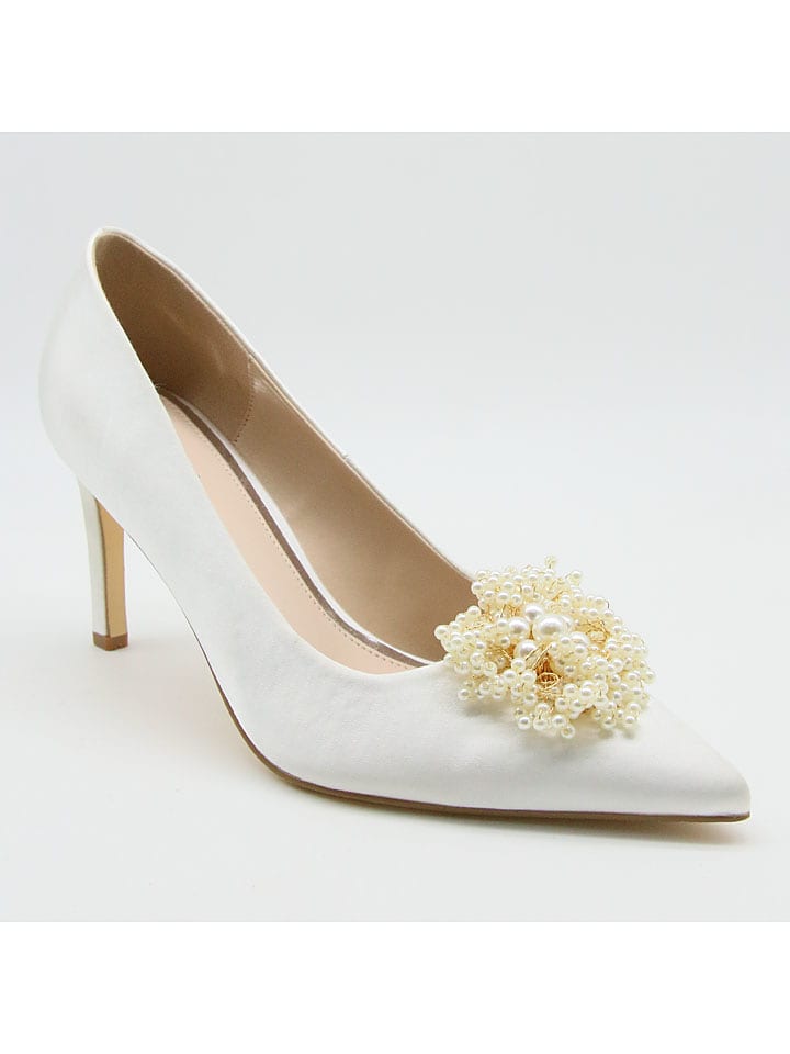 Bellucci Czółenka w kolorze białym rozmiar: 38