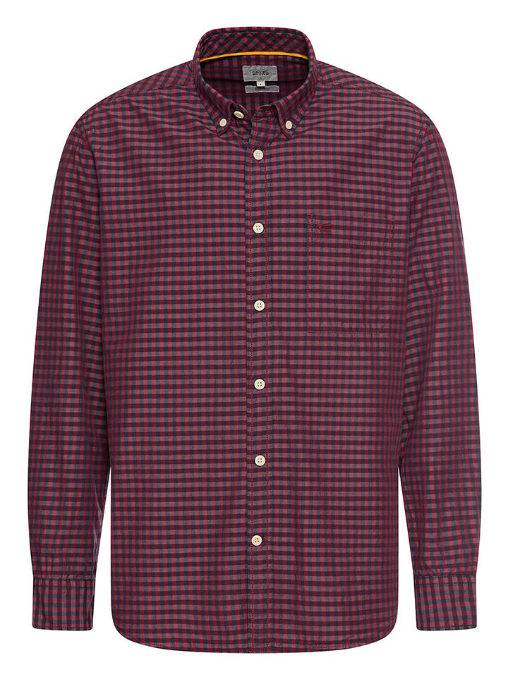 Camel Active Koszula - Regular fit - w kolorze czerwonym rozmiar: L