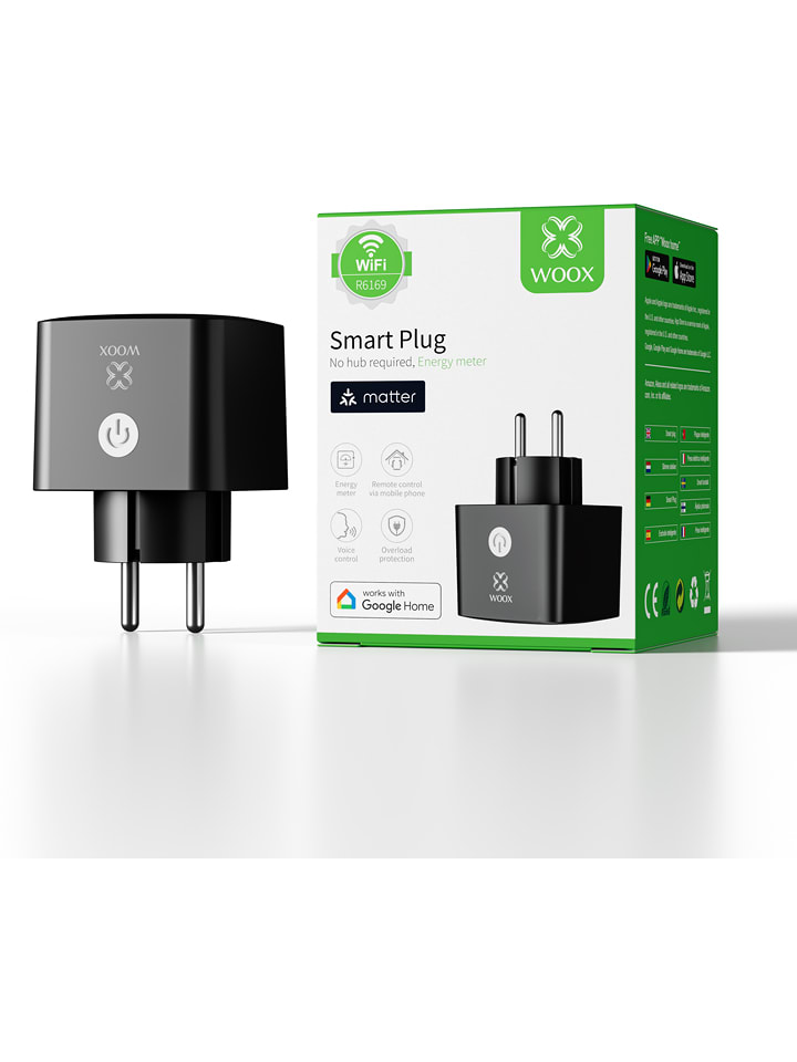 Woox Adapter "R6169" w kolorze czarnym rozmiar: onesize