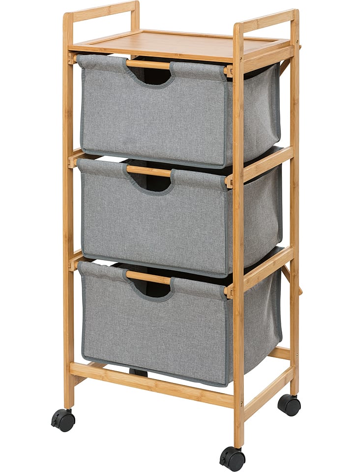 Wenko Regał "Bahari" w kolorze jasnobrązowym - 44 x 96 x 34 cm rozmiar: onesize