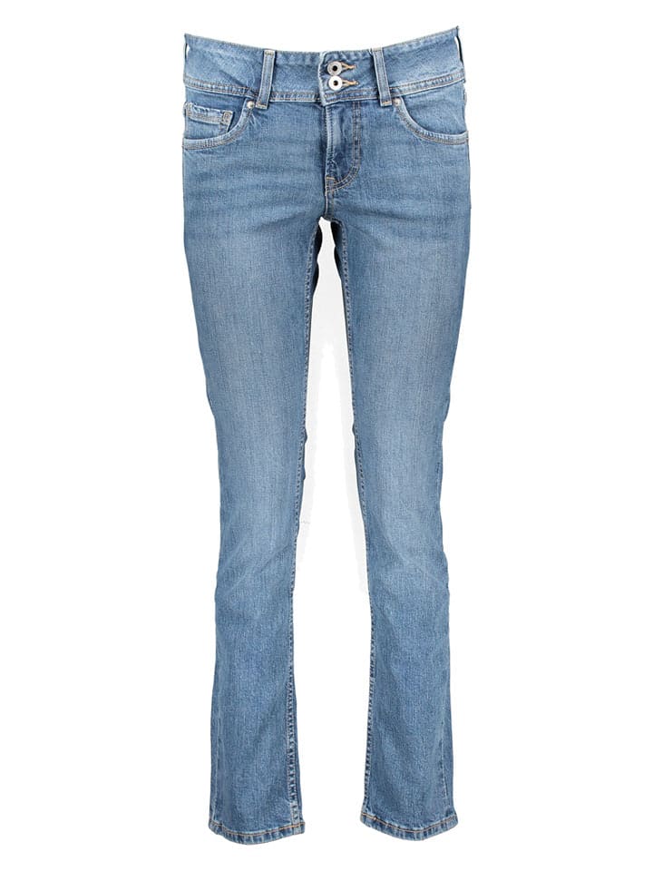 Pepe Jeans Dżinsy "Venus" - Slim fit - w kolorze błękitnym rozmiar: W28/L30