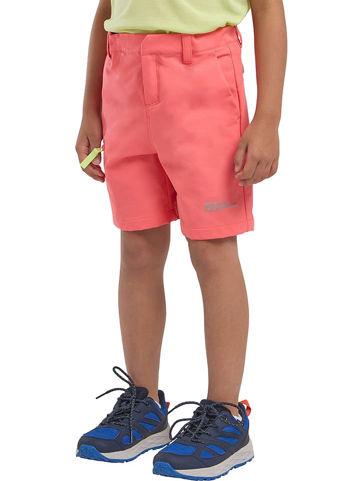 Jack Wolfskin Szorty funkcyjne "Turbulence" w kolorze różowym rozmiar: 152