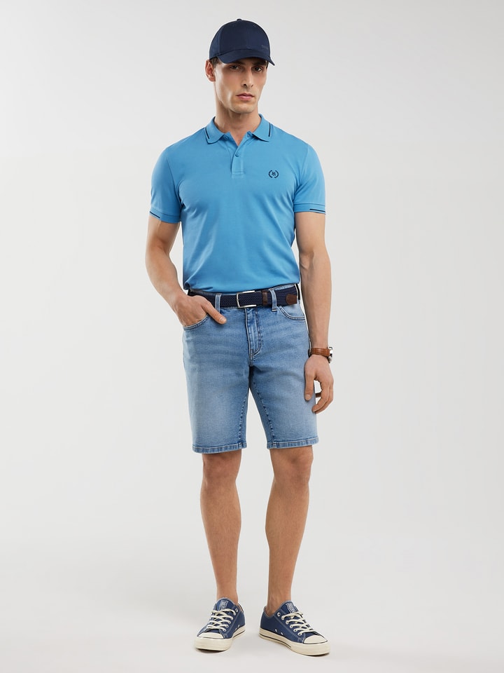 BIG STAR Koszulka polo w kolorze błękitnym rozmiar: XL