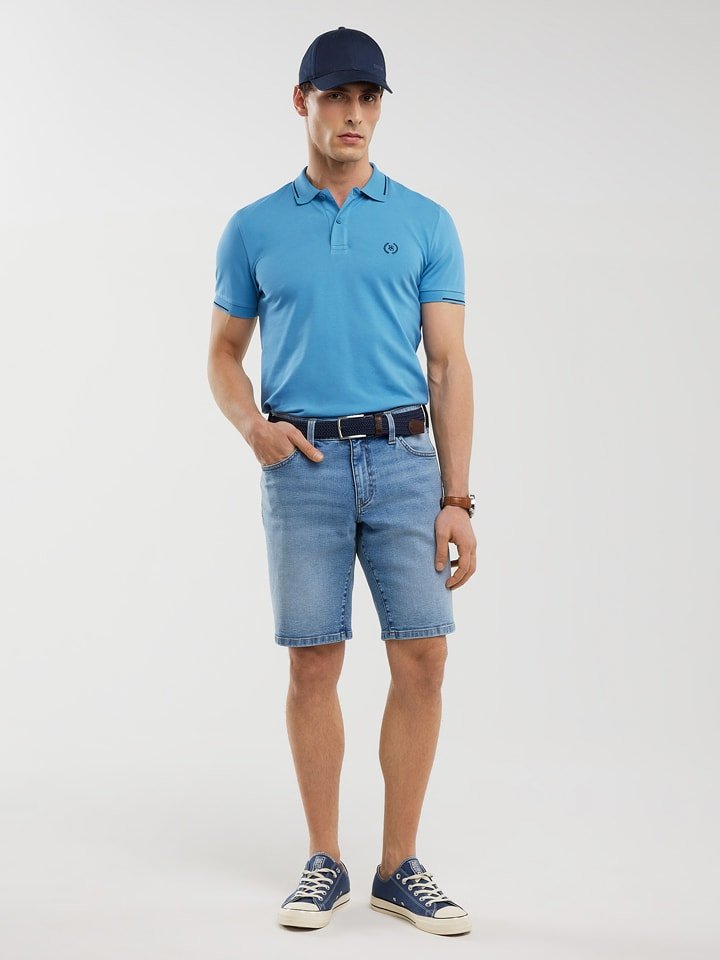 BIG STAR Koszulka polo w kolorze błękitnym rozmiar: XL