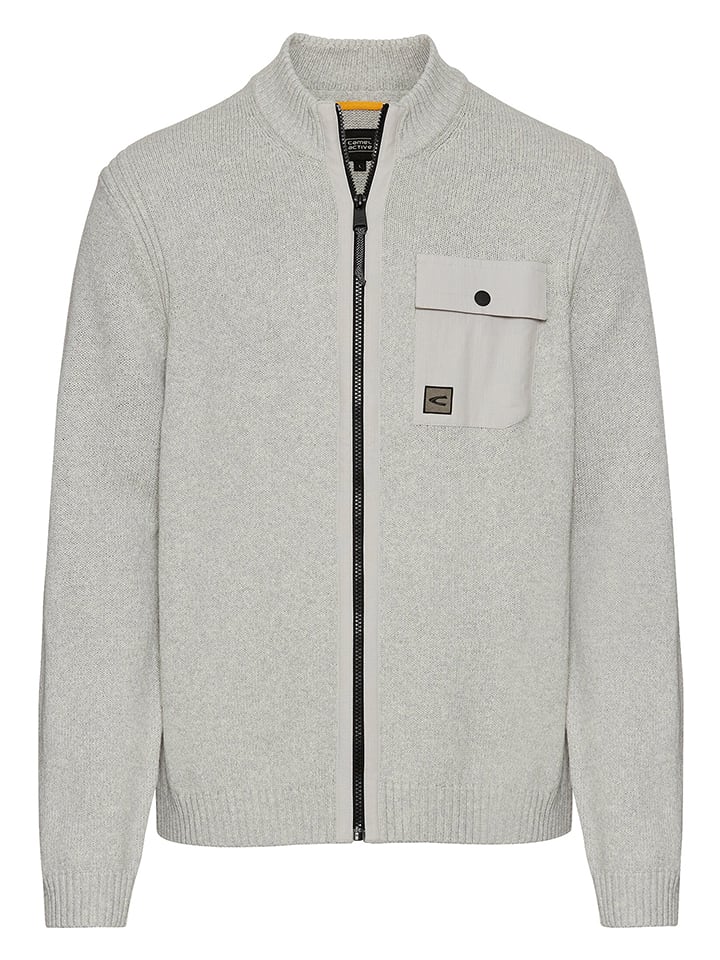 Camel Active Kardigan w kolorze szarym rozmiar: XL