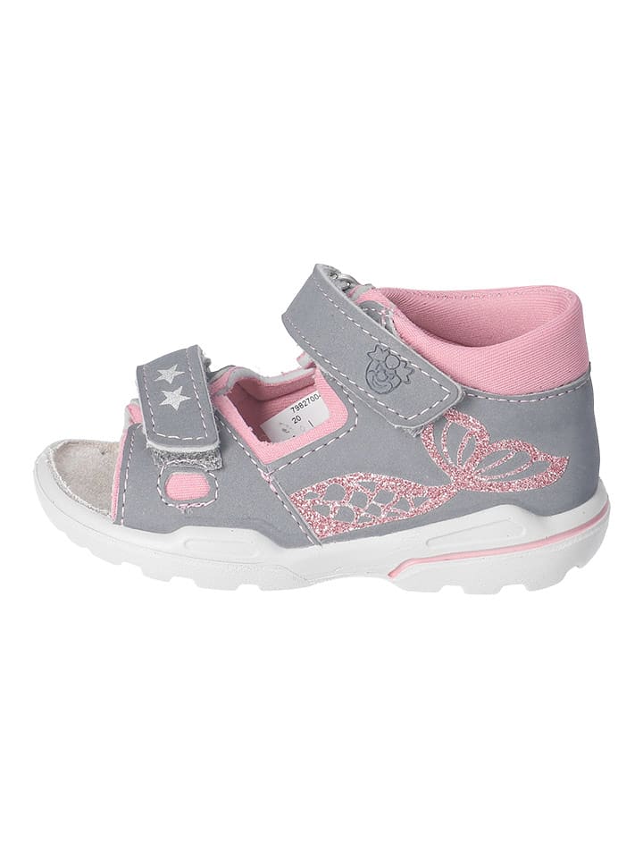 PEPINO Sandały "Arielle" w kolorze szaro-jasnoróżowym rozmiar: 25