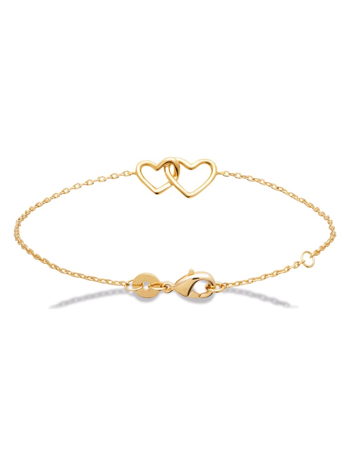 L'Atélier Précieux Pozłacana bransoletka z elementami ozdobnymi rozmiar: onesize