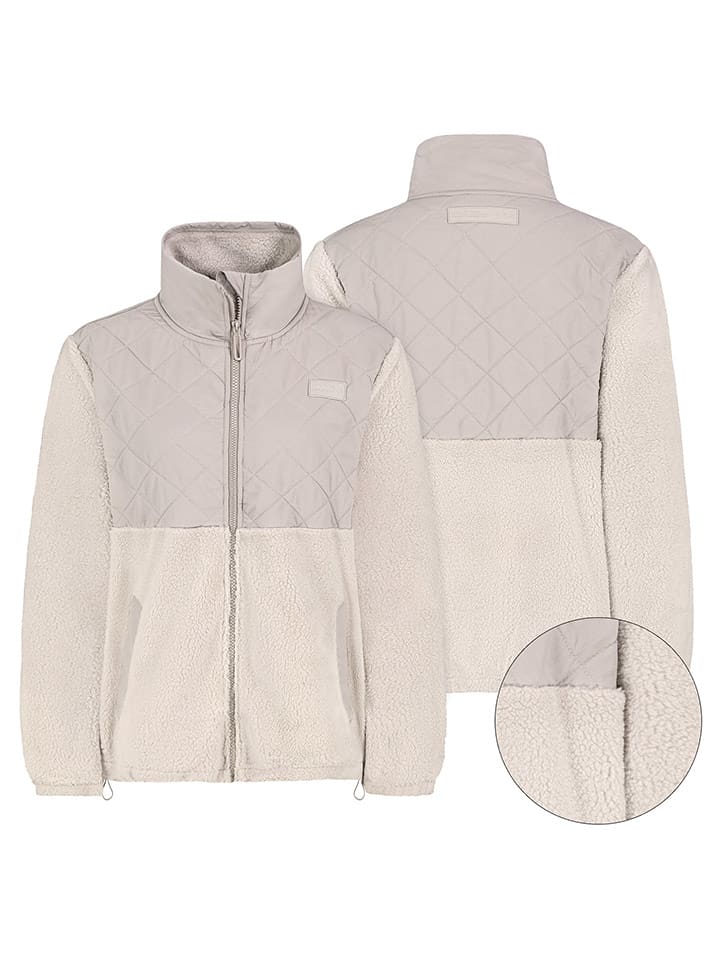 Sublevel Kurtka polarowa w kolorze kremowo-jasnoróżowym rozmiar: L