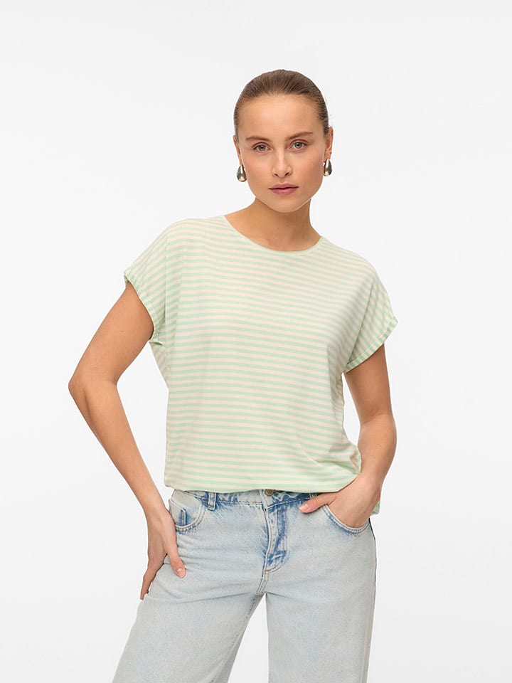 Vero Moda Koszulka w kolorze zielonym rozmiar: XS