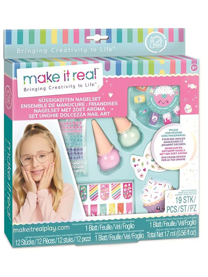 make it real Zestaw do malowania paznokci - 8+ rozmiar: onesize