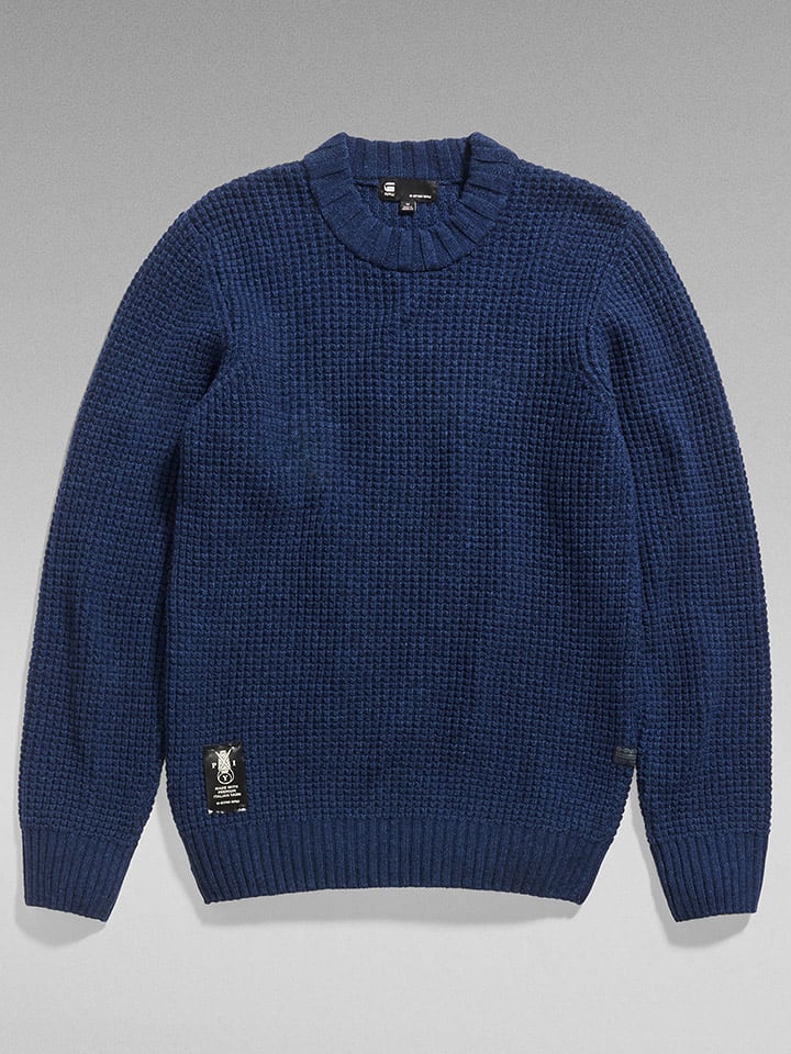 G-Star Sweter w kolorze granatowym rozmiar: XS