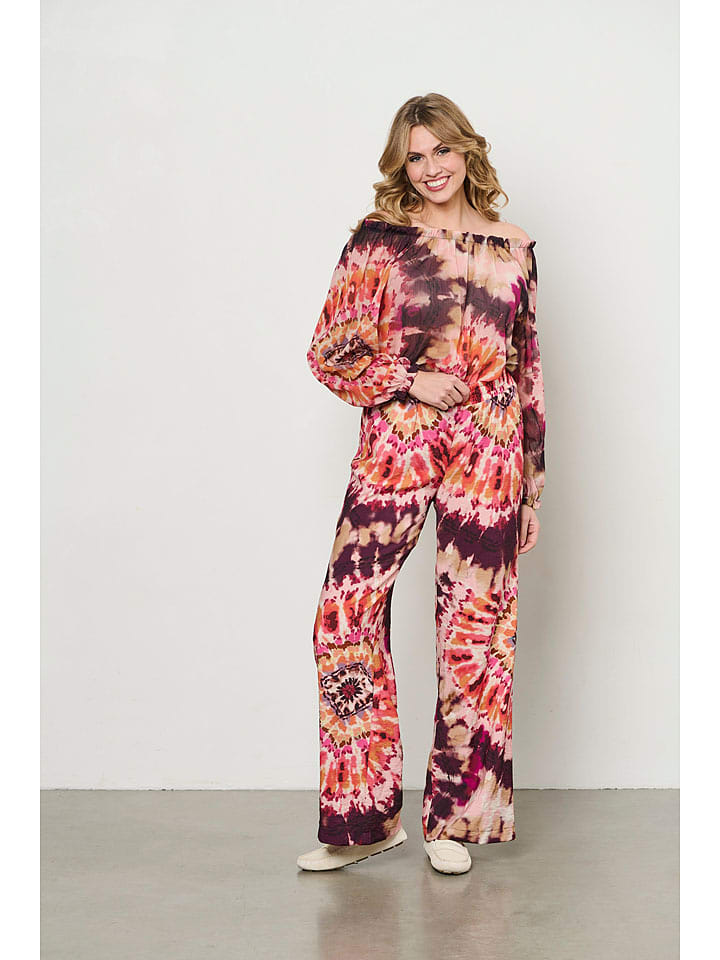 &Co Woman Spodnie ze wzorem rozmiar: XL